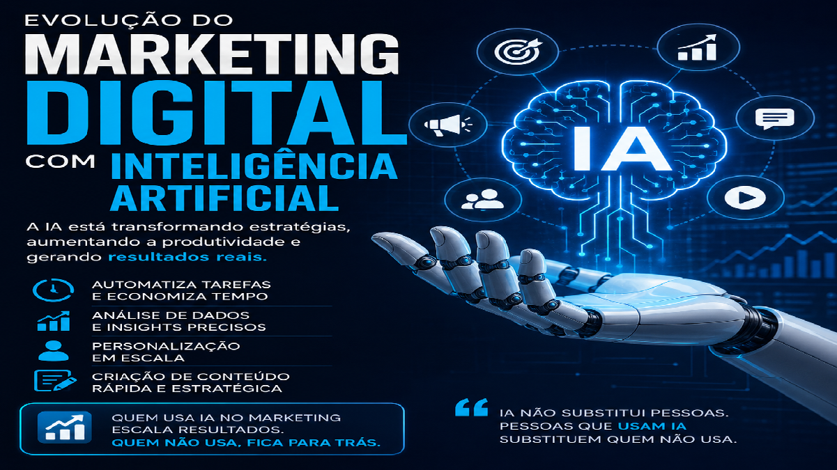 Como a Inteligência Artificial Está Transformando o Marketing Digital (E Multiplicando Resultados)